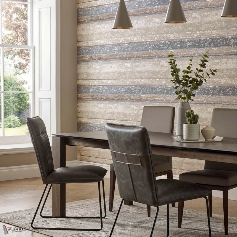 Linea papier peint en Denim de 1838 wallcoverings — intérieur