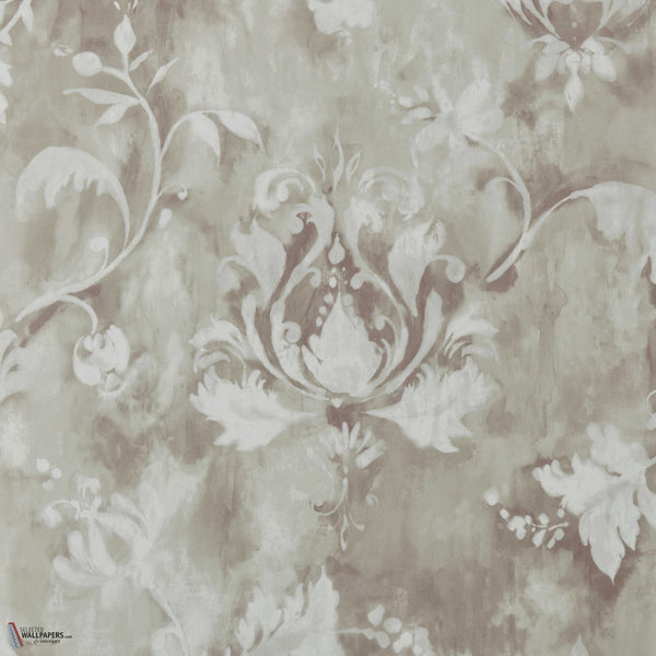 Ornamenta wallpaper in Sand by 1838 wallcoverings