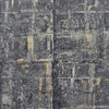 Patina behang in Jet van 1838 wallcoverings