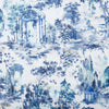 Pavilion Tapete in Lupine Blue von 1838 wallcoverings