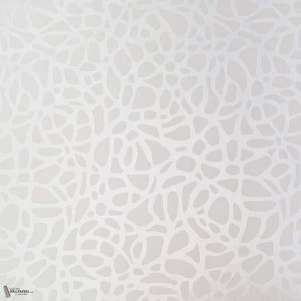 Pebble wallpaper in Pearl by 1838 wallcoverings