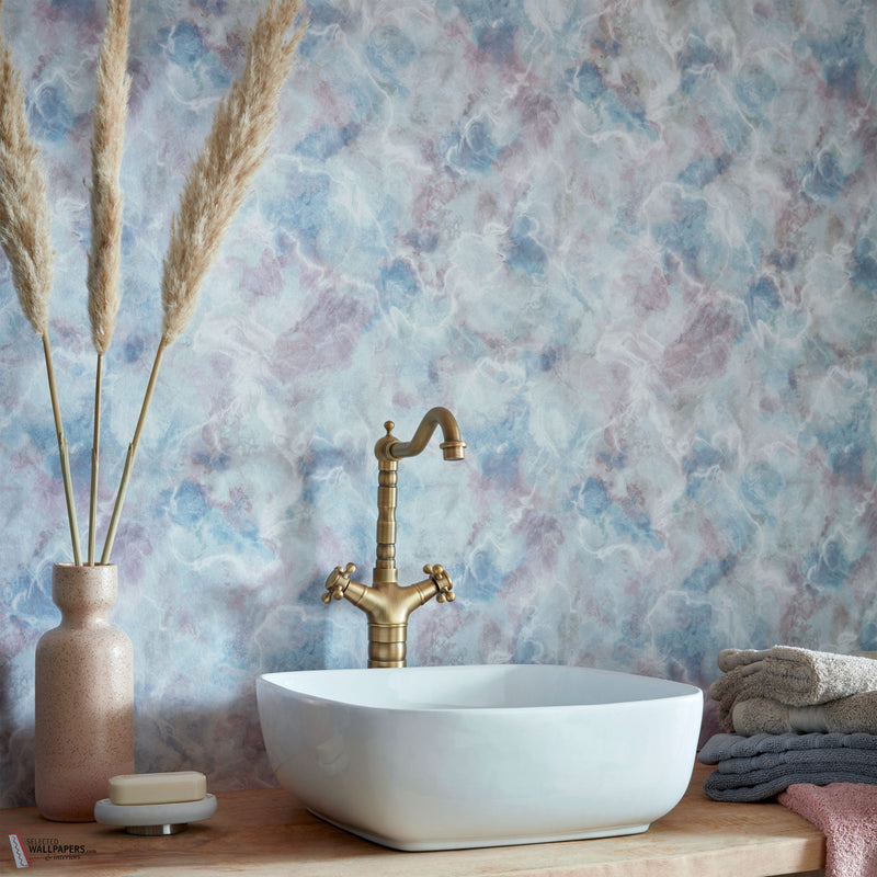 Quartz papier peint en Blue Dusk de 1838 wallcoverings — intérieur