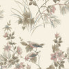 Rosemore behang in Natural van 1838 wallcoverings