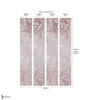Trailing Magnolia Tapete in Blush von 1838 wallcoverings — Interieur