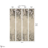 Trailing Magnolia Tapete in Burnished von 1838 wallcoverings — Interieur