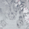 Trailing Magnolia Paperweave wallpaper in Mist by 1838 wallcoverings