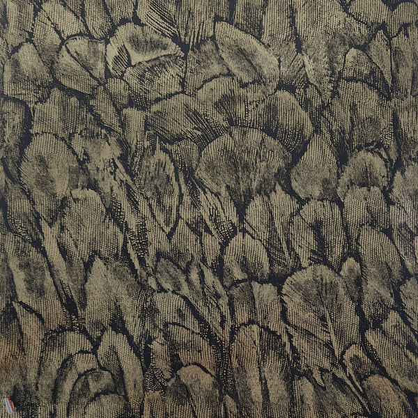 Tranquil behang in Jet van 1838 wallcoverings
