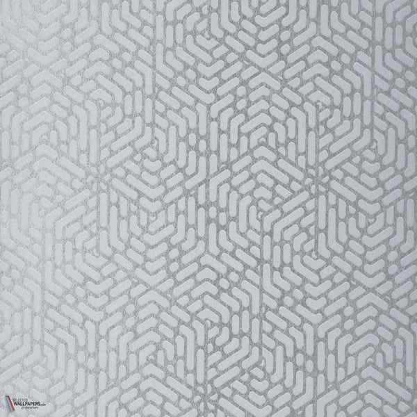 Willow behang in Silver van 1838 wallcoverings