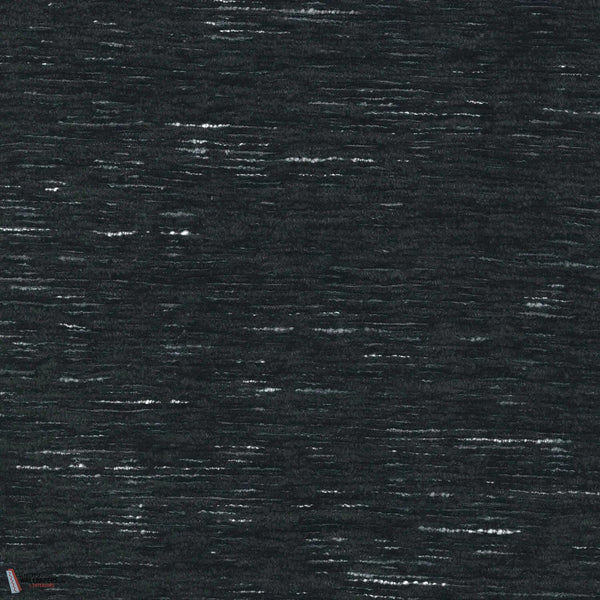 Eaton stof-Casamance-Noir-Meter (M1)-Selected Wallpapers-Interiors