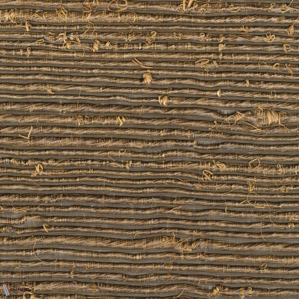 Abaca Métal Tapete-CMO Paris-Moka-Meter (M1)-Selected Wallpapers-Interiors