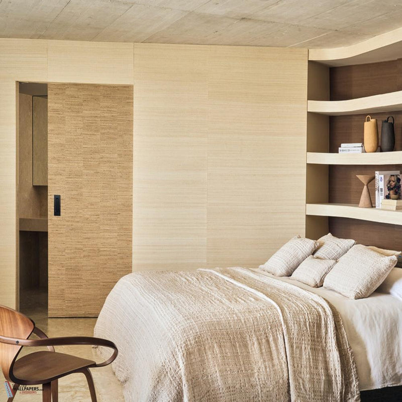 Abaca Tatami wallpaper by CMO Paris