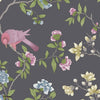 Aderyn-Little Greene-behang-Arquerite Dark-Rol-Selected Wallpapers