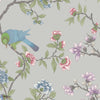 Aderyn-Little Greene-behang-French Grey-Rol-Selected Wallpapers