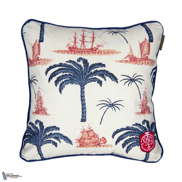 Aegean Kussen-Kussen-Mind the Gap-Taupe/Indigo-50 x 50 cm-Selected Interiors