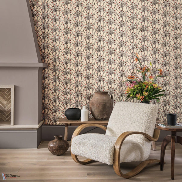 Afrika Damask wallpaper-Cole & Son-Selected Wallpapers-Interiors
