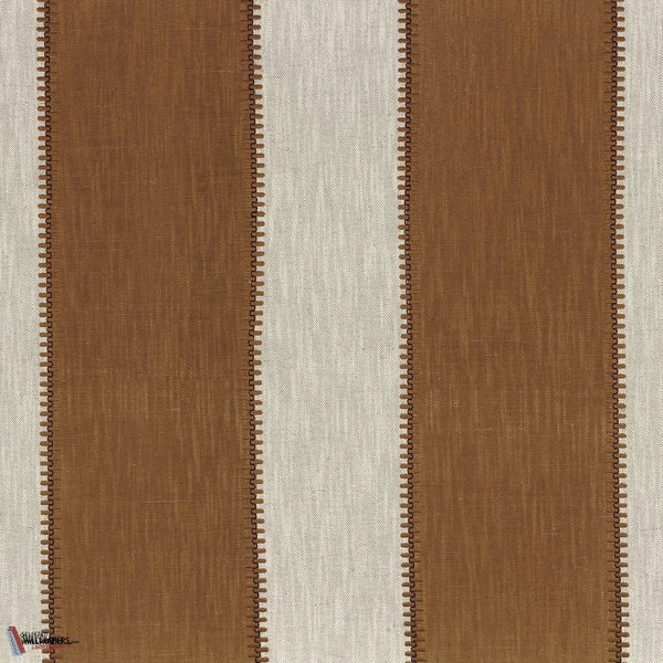 Agave stof-Casamance-Tabac-Meter (M1)-Selected-Wallpapers-Interiors