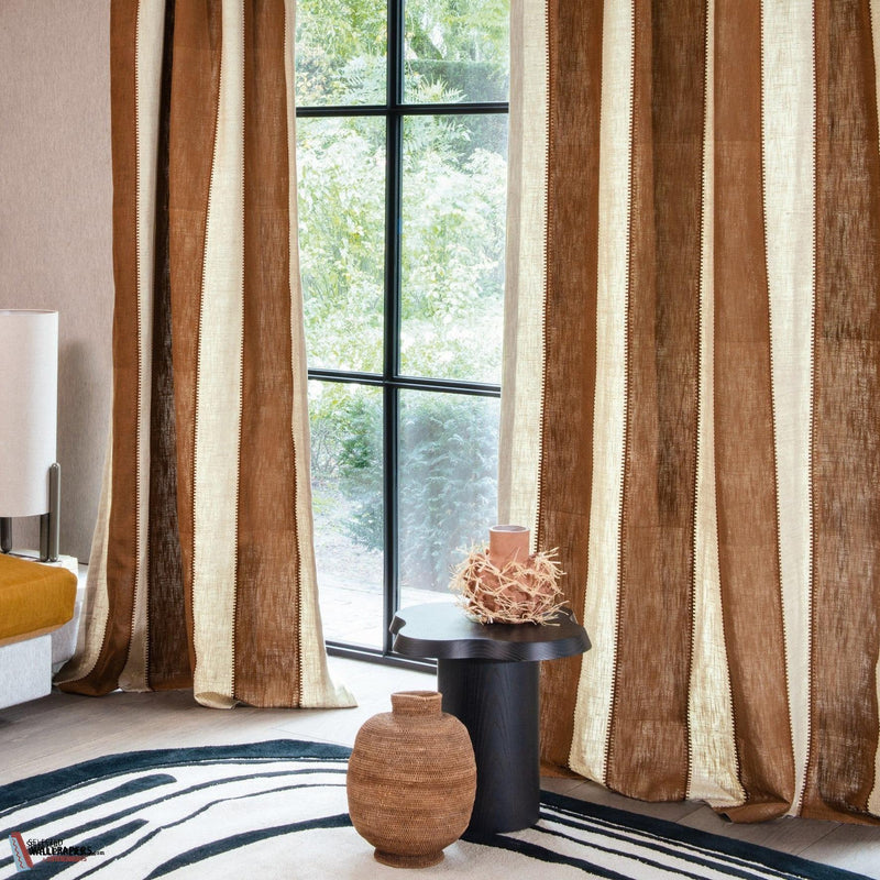 Agave fabric-Casamance-Selected-Wallpapers-Interiors