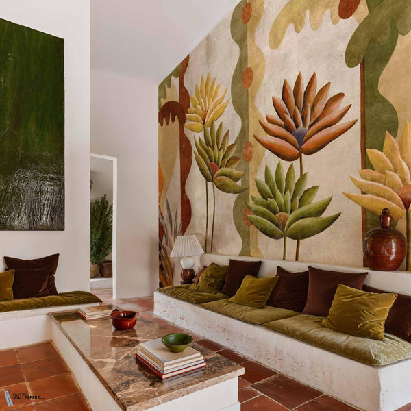 Ágaves wallpaper-Coordonne-Selected Wallpapers-Interiors
