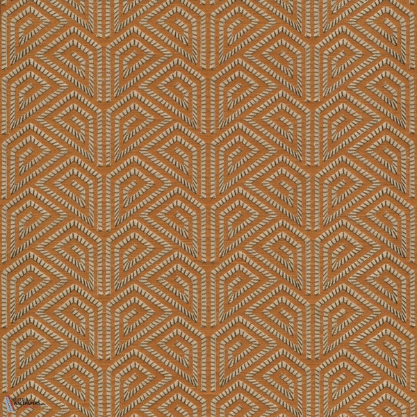 Alata Tapete-Arte-Orange-Rolle-Selected-Wallpapers-Interiors