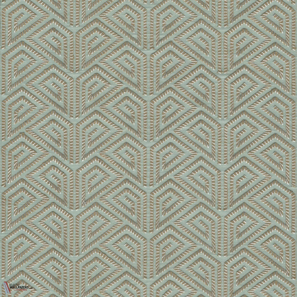 Alata Tapete-Arte-Duck Egg-Rolle-Selected-Wallpapers-Interiors