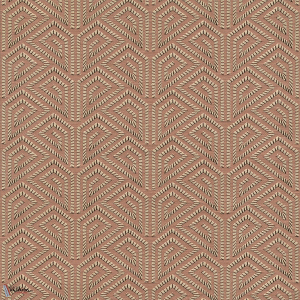 Alata Tapete-Arte-Dusty Peach-Rolle-Selected-Wallpapers-Interiors