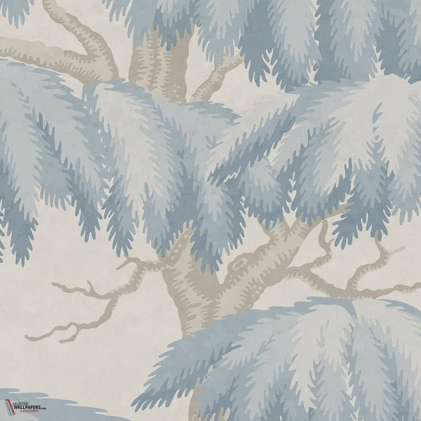 Alba Mural wallpaper-Sandberg-Light Blue-Mattic-M2-Selected Wallpapers-Interiors