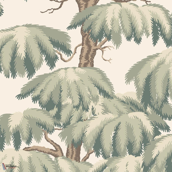 Alba behang-Sandberg-Green-Rol-Selected Wallpapers-Interiors