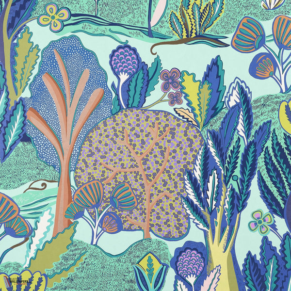 Albero behang-Thibaut-Seaglass-Rol-Selected Wallpapers-Interiors