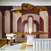 Alcoves Tapete-Casamance-Selected Wallpapers-Interiors