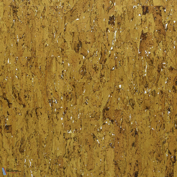 Alentejo Cork-Arte-Tapete-Saffron Yellow-Meter (M1)-Selected Wallpapers