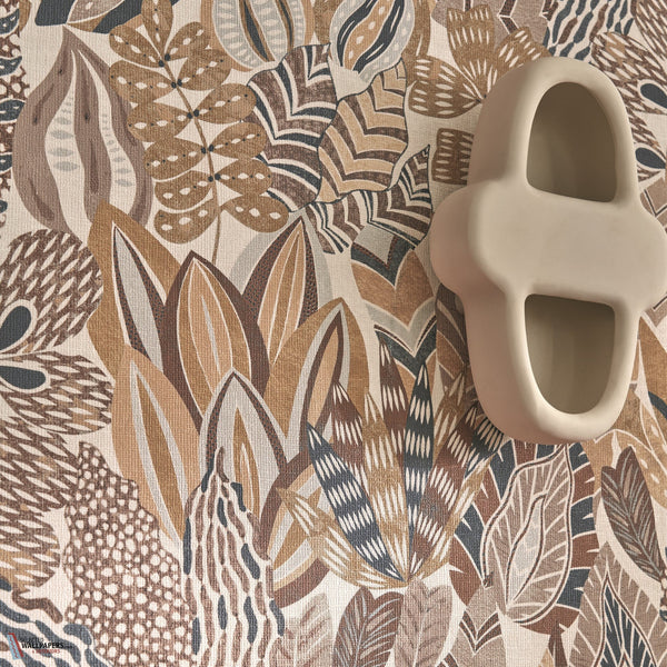 Alfabia behang-Casamance-Selected-Wallpapers-Interiors