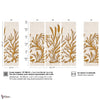 Algues Dorees Tapete-Elitis-Selected-Wallpapers-Interiors