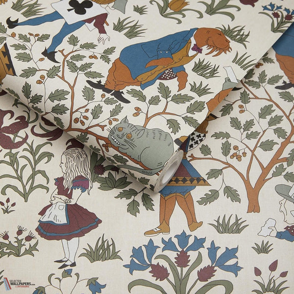 Alice in Wonderland behang-House of Hackney-Selected-Wallpapers-Interiors