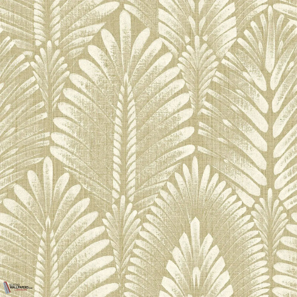 Alisio wallpaper-Casamance-Amande-Roll-Selected Wallpapers-Interiors