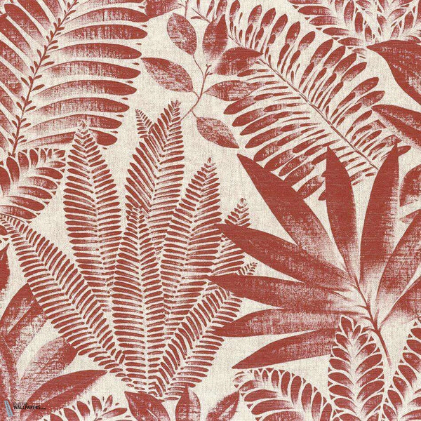 Aloë-behang-Casamance-Terracotta/Grege-Rol-75183682-Selected Wallpapers