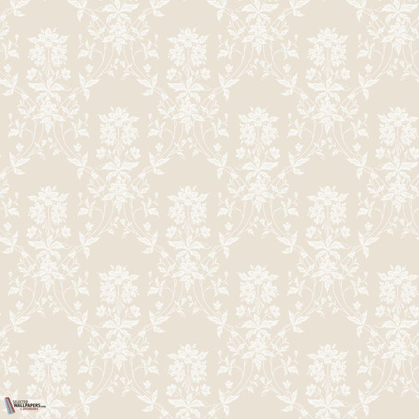 Alva wallpaper-Sandberg-Beige-Roll-Selected Wallpapers-Interiors