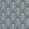 Alva wallpaper-Sandberg-Indigo Blue-Roll-Selected Wallpapers-Interiors