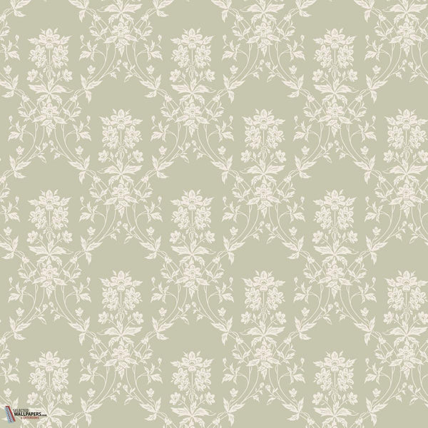 Alva wallpaper-Sandberg-Spring Green-Roll-Selected Wallpapers-Interiors