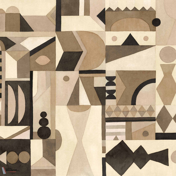 Amasigh Pottery behang-Coordonne-Sand-Non Woven-Selected-Wallpapers-Interiors