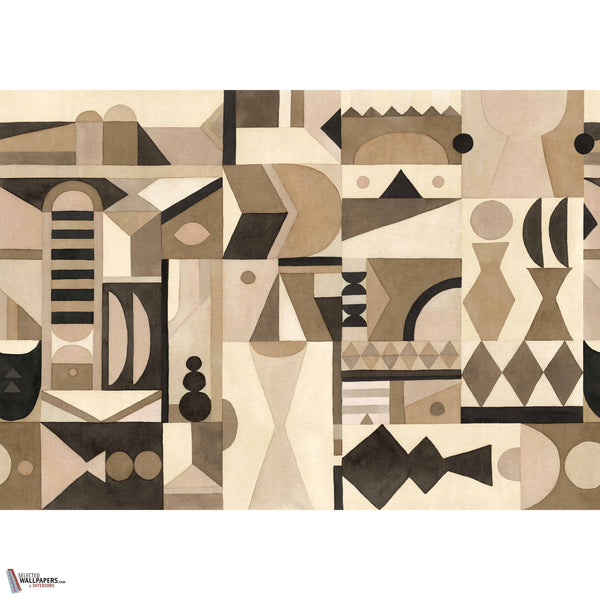 Amasigh Pottery behang-Coordonne-Selected-Wallpapers-Interiors