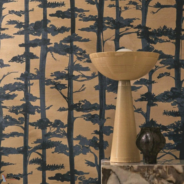 Ame wallpaper-Casamance-Selected Wallpapers-Interiors