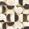 Ammonis behang-Les Dominotiers-Or-Set-Selected-Wallpapers-Interiors