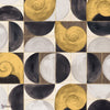 Ammonis behang-Les Dominotiers-Or (Non Metallic)-Set-Selected-Wallpapers-Interiors