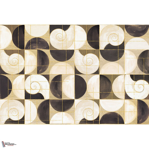 Ammonis behang-Les Dominotiers-Selected-Wallpapers-Interiors