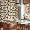 Ammonis behang-Les Dominotiers-Selected-Wallpapers-Interiors