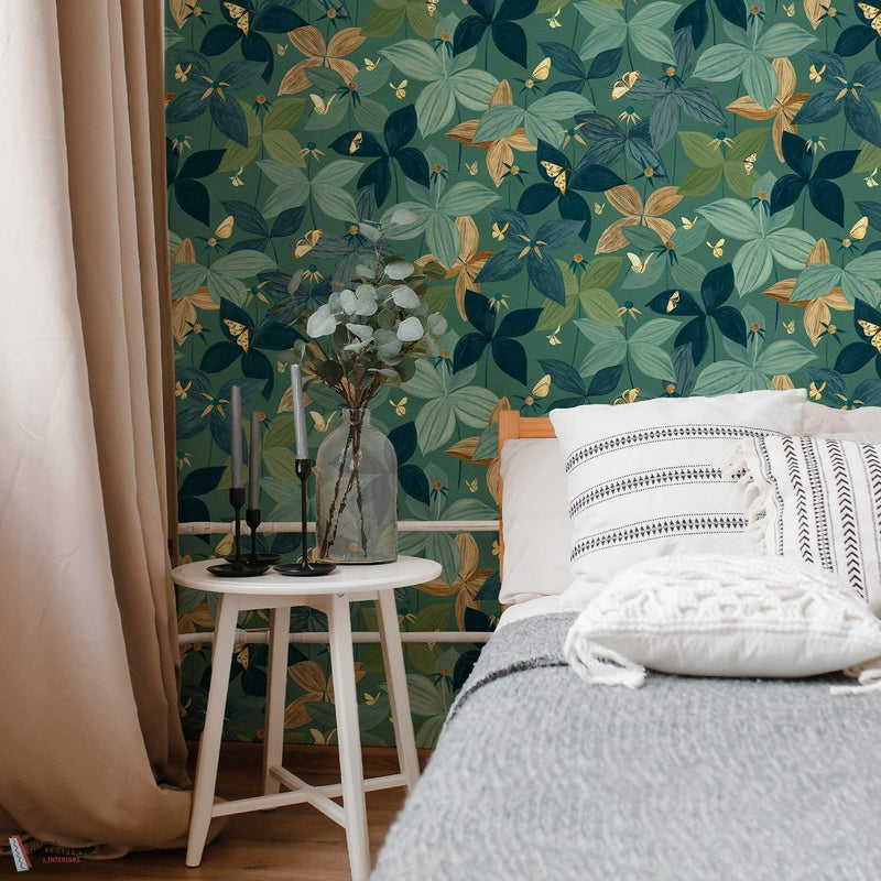 Among Butterflies wallpaper by Les Dominotiers