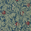 Ancient apple orchard behang-Sanderson-Midnight-Rol-Selected Wallpapers-Interiors