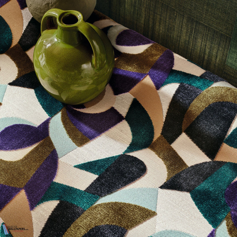 Andine fabric-Casamance-Selected-Wallpapers-Interiors