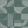 Années 30-Casamance-behang-Vert de Gris-Rol-Selected Wallpapers