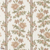 Apothecary rose behang-Sanderson-Parchment & olivine-Rol-Selected Wallpapers-Interiors